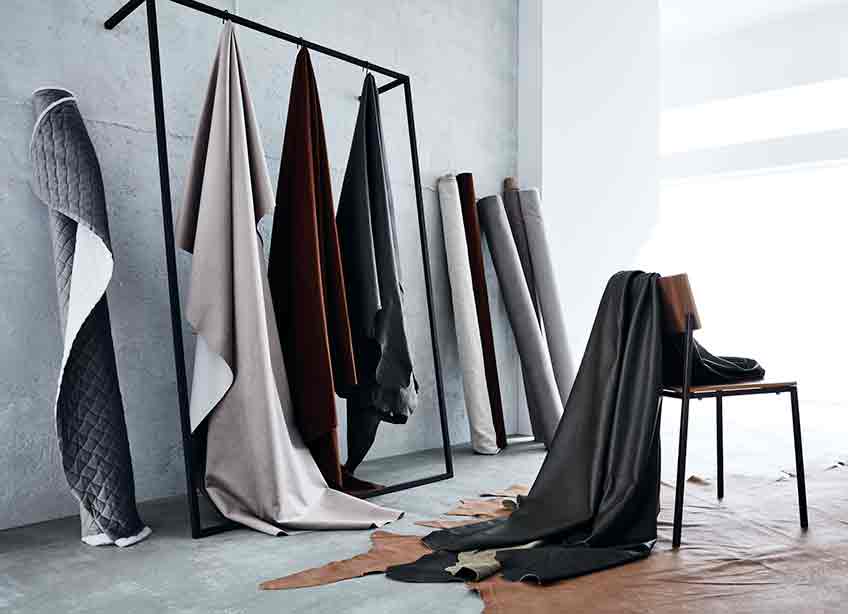 Stoff-Ledermuster Sofawerkstatt