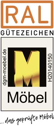 DGM Goldenes M Logo